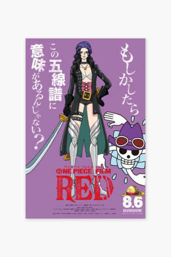 Robin One Piece Film Red Poster