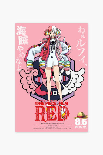 Uta One Piece Film Red Poster