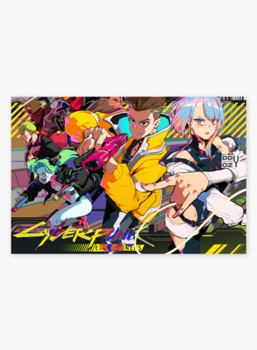 Cyberpunk Edgerunners Poster Ver1