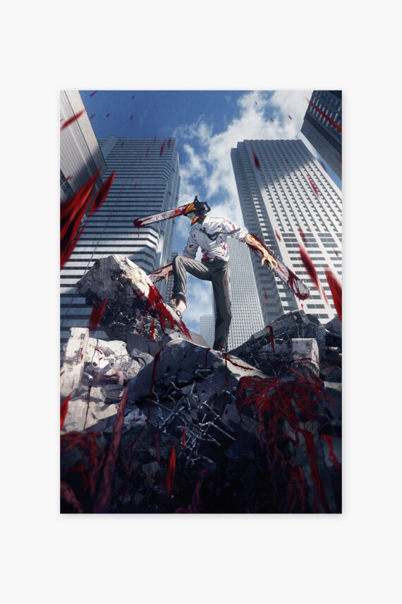 Denji Chainsaw Man Poster