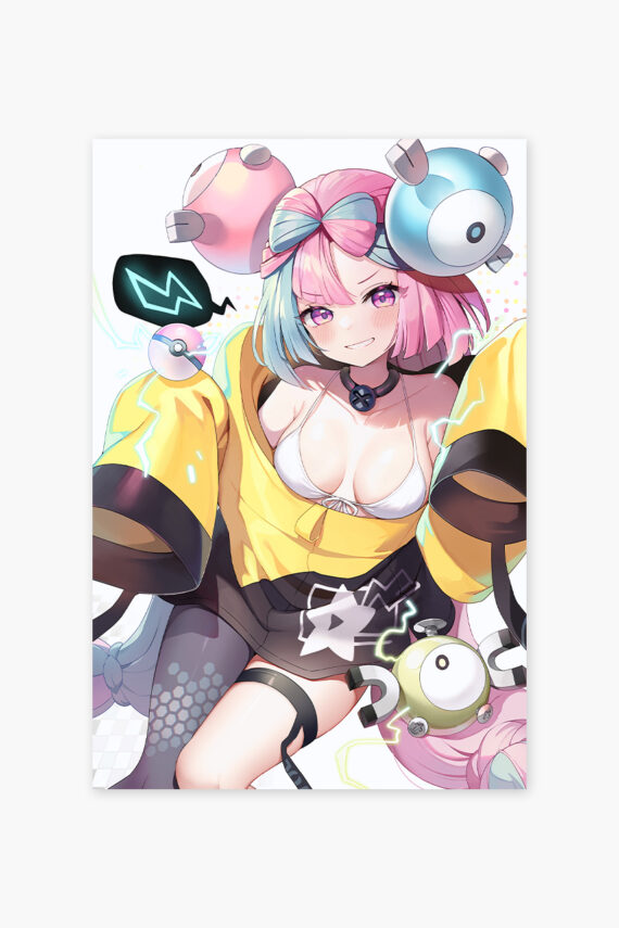 Nanjamo Pokemon Anime Poster