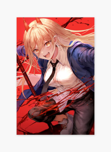Power Anime Poster Chainsaw Man
