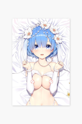 Re Zero Rem Nude Posters