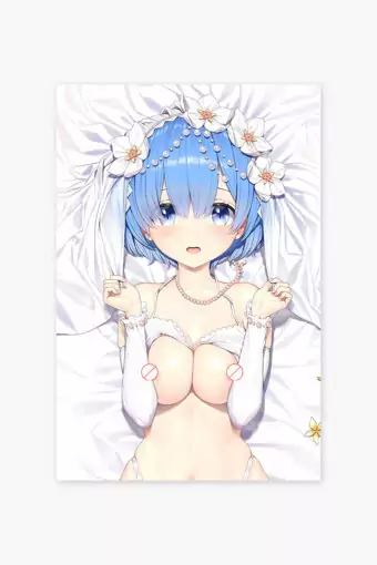 Re Zero Rem Nude Posters