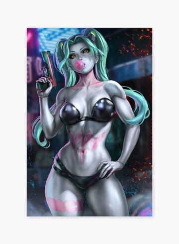 Rebecca Cyberpunk Edgerunners Poster Ver1