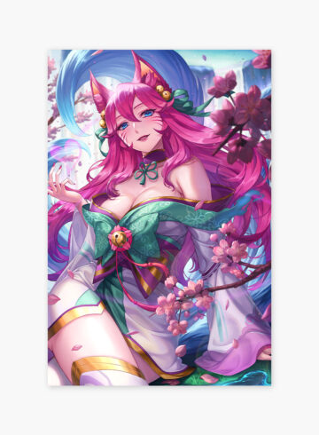 Spirit Blossom Ahri Poster