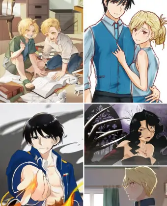 Fullmetal Alchemist Brotherhood Anime Posters Ver9