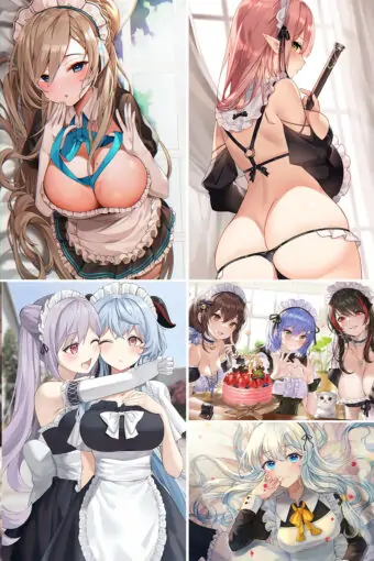 Maid Outfit Anime Posters Ver7