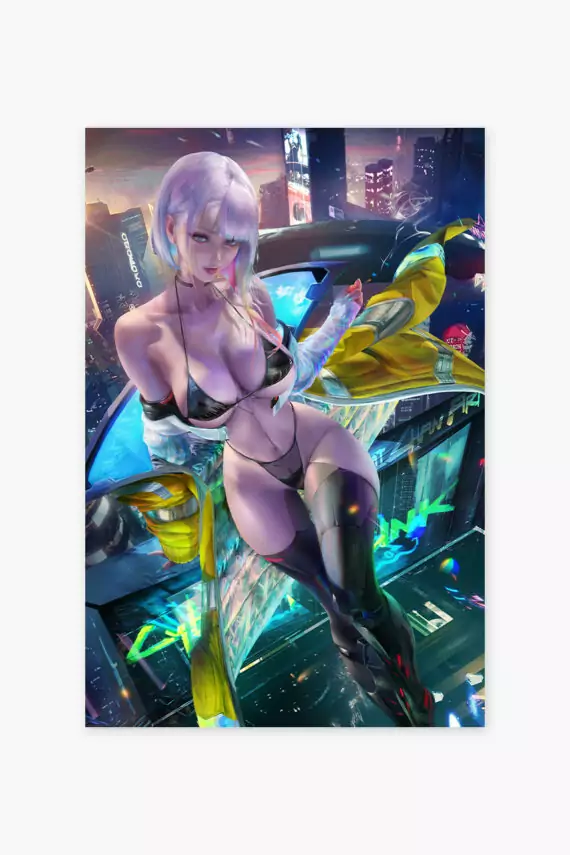 Lucy Cyberpunk Edgerunners Poster 1