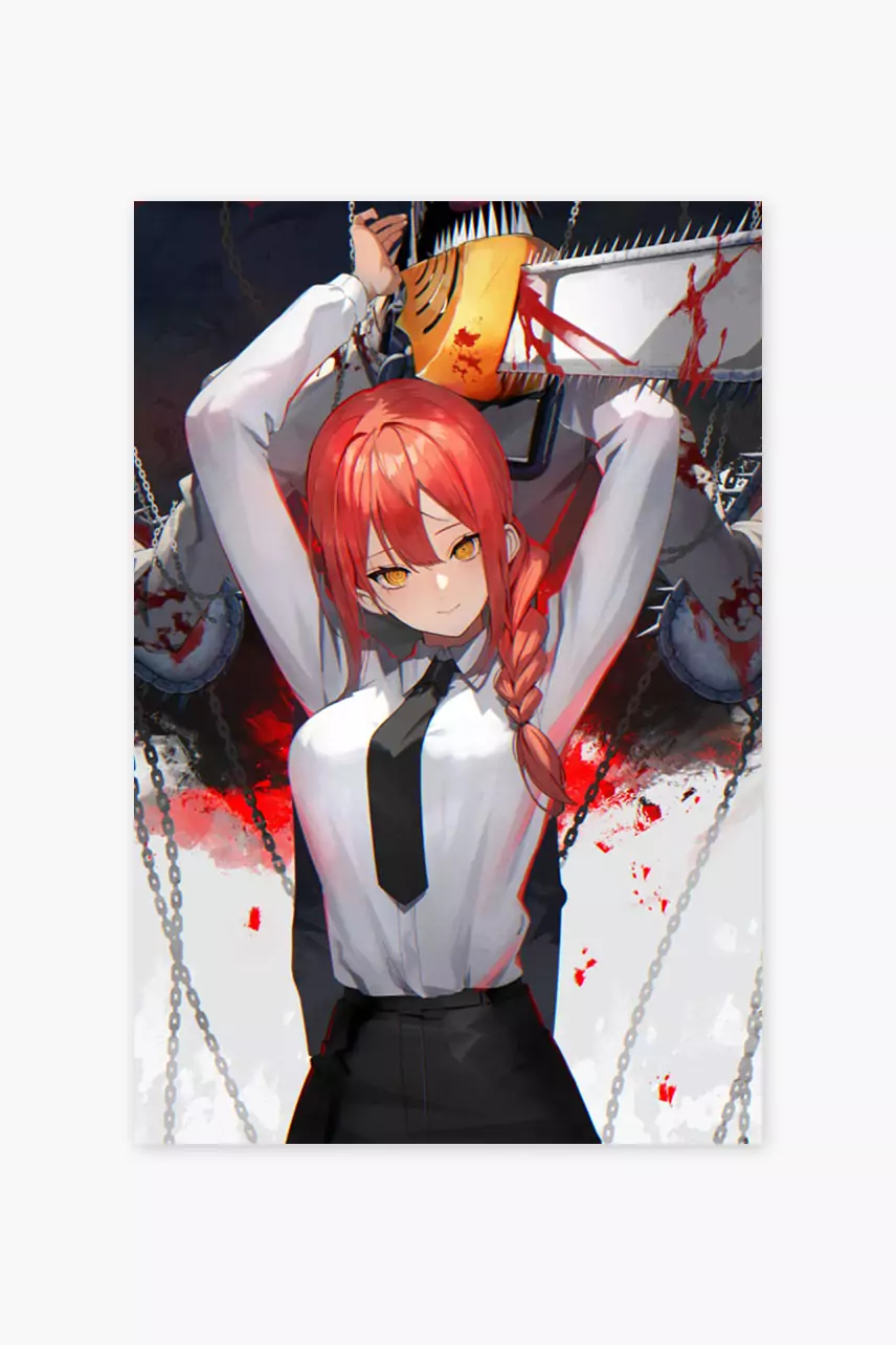 Makima Chainsaw Man Poster 2